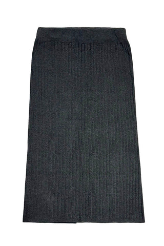 Ribbed Pencil Skirt