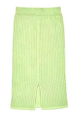 Ribbed Pencil Skirt