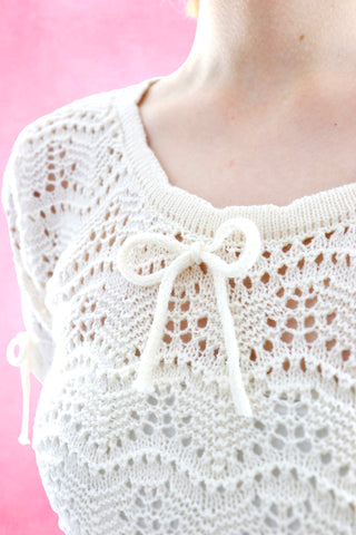 Crochet crop top
