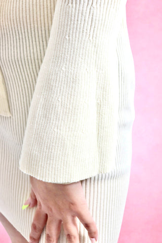 Tie belt mini dress