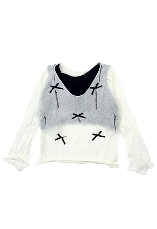 Layered Bow Top