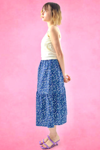 Ribbon padded crop top