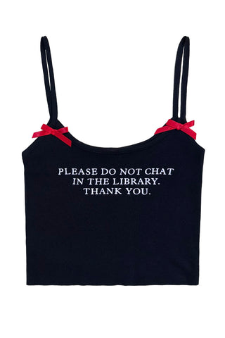 Library Crop Top