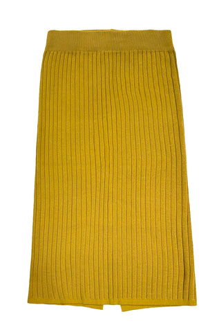 Ribbed Pencil Skirt