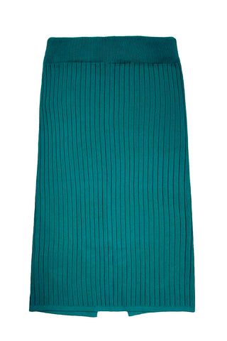 Ribbed Pencil Skirt