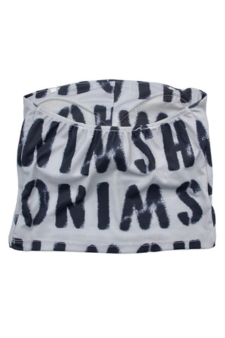 Graphic Pattern Tube Top