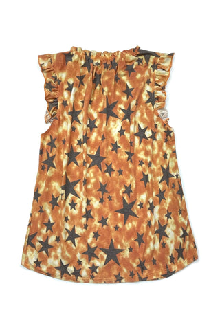 Star Ruffle Tank Top