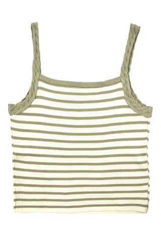 Stripe crop top