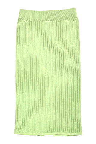 Ribbed Pencil Skirt