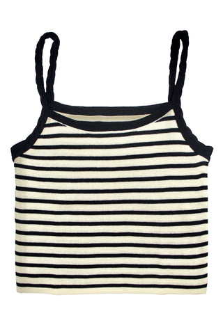 Stripe crop top