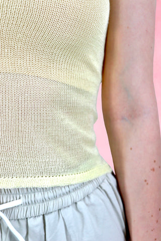 Sheer Knit Camisole