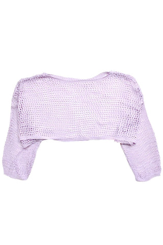 Crochet 3/4 Sleeve Shrug
