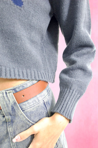 Front pocket Denim Mini Skirt