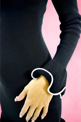 Lettuce Hem Mini Dress