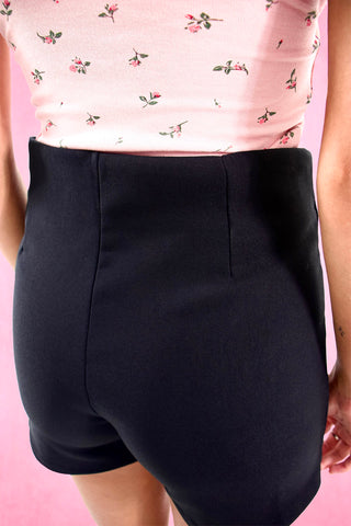 Black Mini Skort