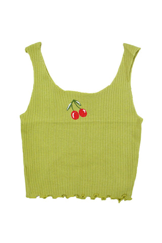 Cherry Crop Top