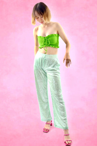 Sequins colour pants