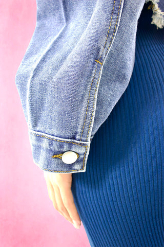 Cropped Denim Jacket
