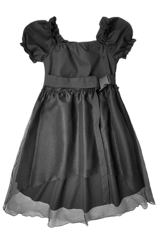 Black High-Low Princess Dress
