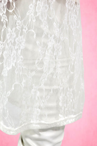 Floral Lace Midi Dress