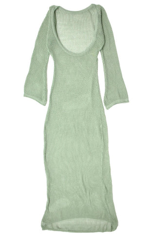 Maxi Mesh Cover-Up Dress