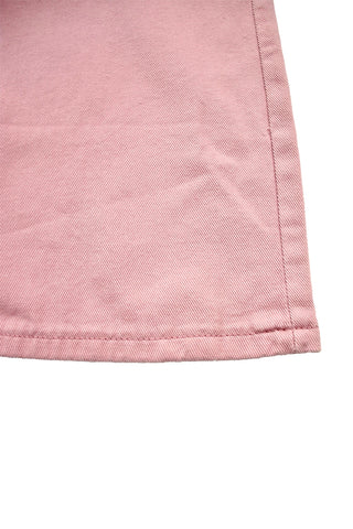 Pink long denim pants
