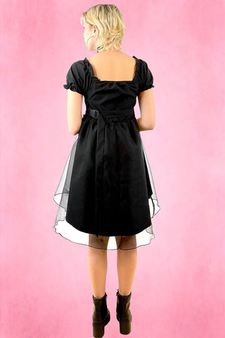 Black High-Low Princess Dress