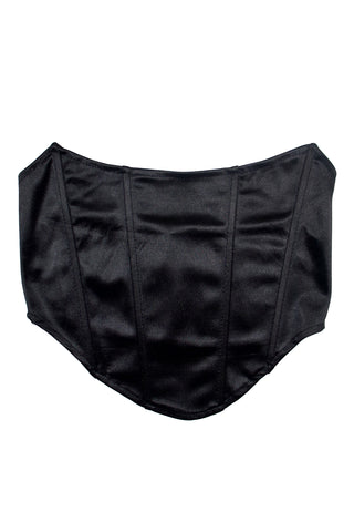 Shiny Corset Crop top