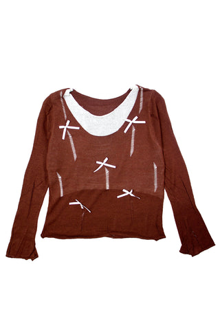 Layered Bow Top