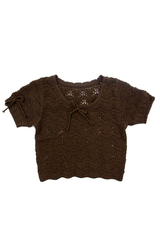 Crochet crop top