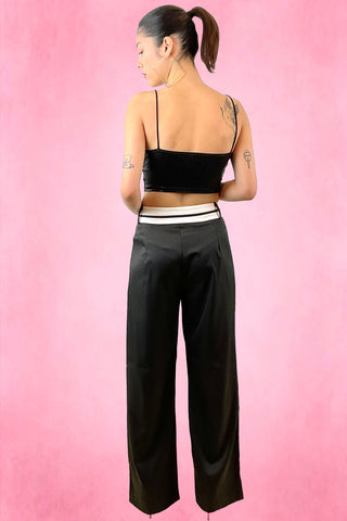 Crocodile Pattern Crop Top