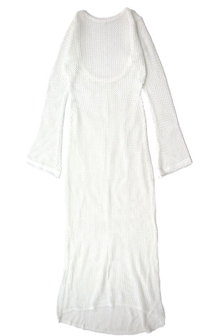 Maxi Mesh Cover-Up Dress