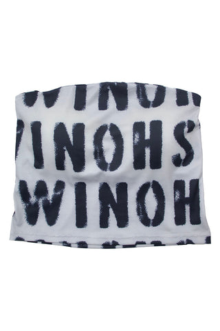 Graphic Pattern Tube Top