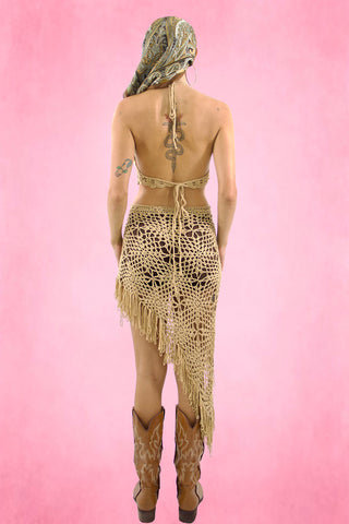 Crochet Asymmetrical Skirt