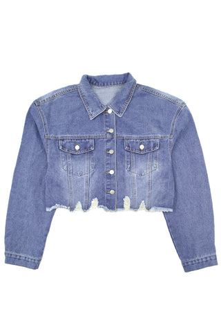 Cropped Denim Jacket