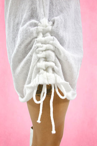 Backless Crochet Dress