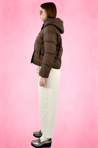 Lightweight Hooded Puffer Jacket