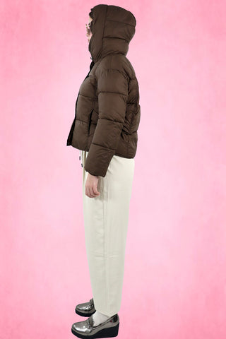 Lightweight Hooded Puffer Jacket