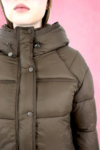 Lightweight Hooded Puffer Jacket
