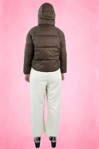 Lightweight Hooded Puffer Jacket