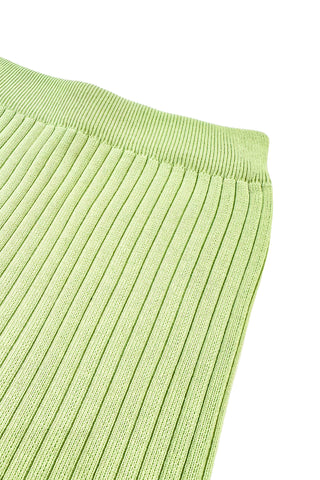 Ribbed Pencil Skirt