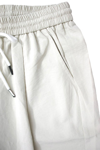 Drawstring Straight Long Pants