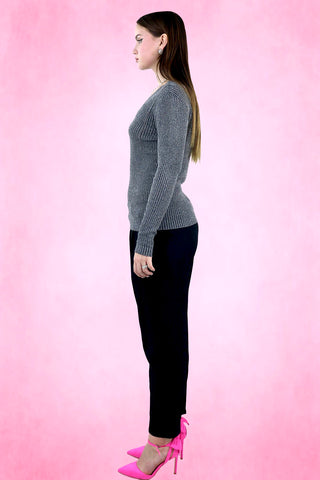 Glitter Long Sleeve Top