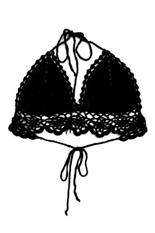 Crochet Halter Bra top