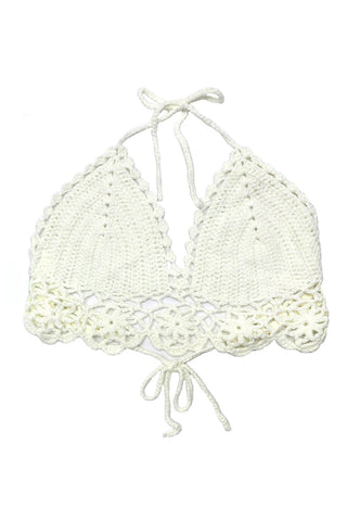 Crochet Halter Bra top