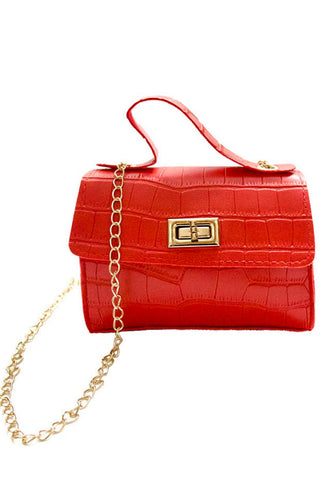 Crocodile Pattern mini purse